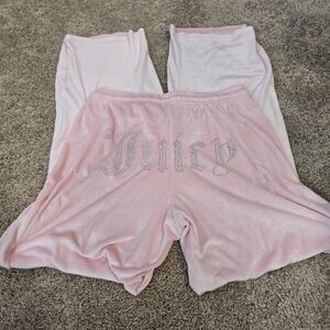 Juicy Couture Velour Sleep Pants Small
